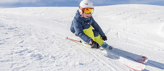 la mejor edad para aprender a esquiar