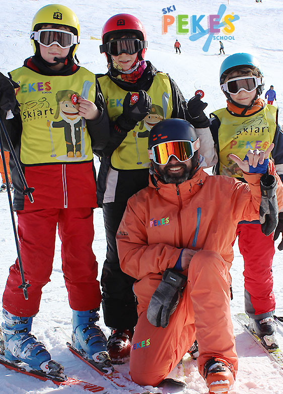 clases particulares de esqui para pekes en baqueria